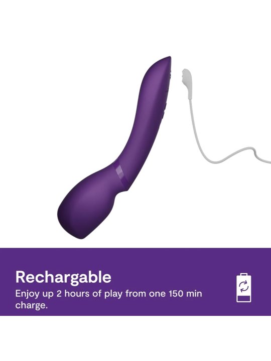 WE VIBE WAND 2 MASAJEADOR CORPORAL RECARGABLE PURPURA