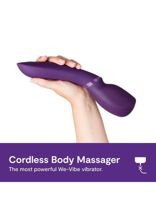 WE VIBE WAND 2 MASAJEADOR CORPORAL RECARGABLE PURPURA