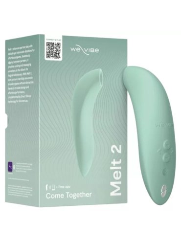 WE VIBE MELT 2 ESTIMULADOR CLITORIANO POR ONDAS DE AIRE VERDE SALVIA