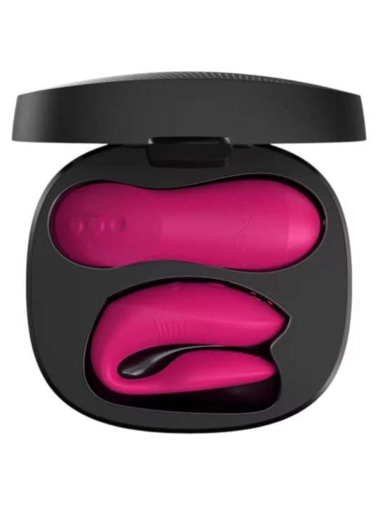 WE VIBE CHORUS PRO VIBRADOR PREMIUM PARA PAREJAS ROSA ELECTRICO