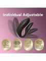 WE VIBE CHORUS PRO VIBRADOR PREMIUM PARA PAREJAS NEGRO SATINADO