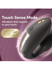 WE VIBE CHORUS PRO VIBRADOR PREMIUM PARA PAREJAS NEGRO SATINADO