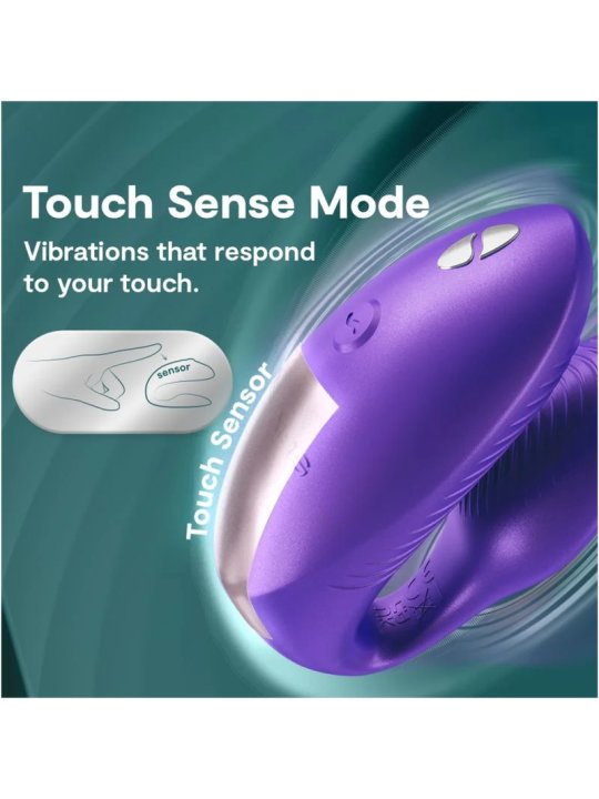 WE VIBE CHORUS PRO VIBRADOR PREMIUM PARA PAREJAS PURPURA COSMICO