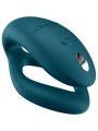 WE VIBE SYNC 2 VIBRADOR AJUSTABLE PARA PAREJAS VERDE TERCIOPELO
