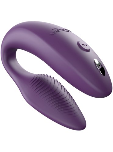 WE VIBE SYNC 2 VIBRADOR AJUSTABLE PARA PAREJAS PURPURA