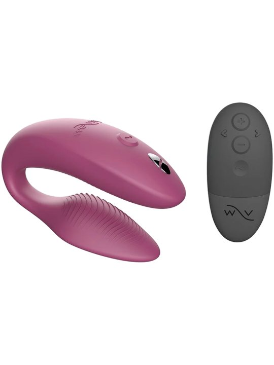 WE VIBE SYNC 2 VIBRADOR AJUSTABLE PARA PAREJAS ROSA