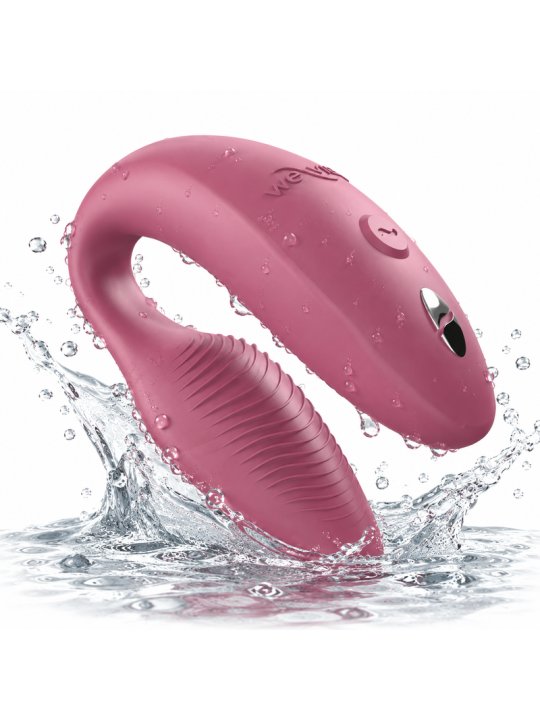 WE VIBE SYNC 2 VIBRADOR AJUSTABLE PARA PAREJAS ROSA