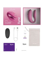 WE VIBE SYNC 2 VIBRADOR AJUSTABLE PARA PAREJAS ROSA