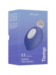 WE VIBE TEMP VIBRADOR CON FUNCION DE CALOR Y FRIO AZUL LAVANDA