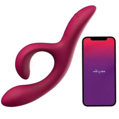 WE VIBE NOVA 2 VIBRADOR RABBIT FLEXIBLE CON 10 MODOS DE VIBRACION Y CONTROL POR APP MORADO