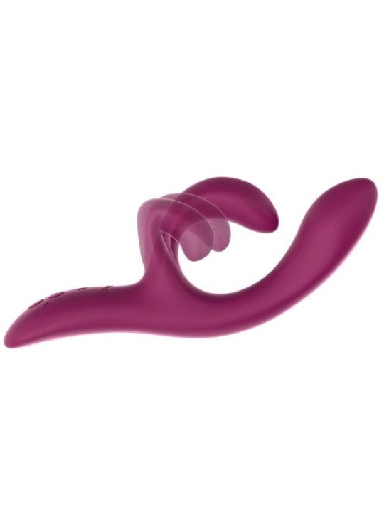 WE VIBE NOVA 2 VIBRADOR RABBIT FLEXIBLE CON 10 MODOS DE VIBRACION Y CONTROL POR APP MORADO