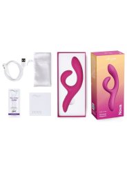 WE VIBE NOVA 2 VIBRADOR RABBIT FLEXIBLE CON 10 MODOS DE VIBRACION Y CONTROL POR APP MORADO