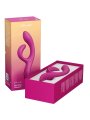 WE VIBE NOVA 2 VIBRADOR RABBIT FLEXIBLE CON 10 MODOS DE VIBRACION Y CONTROL POR APP MORADO