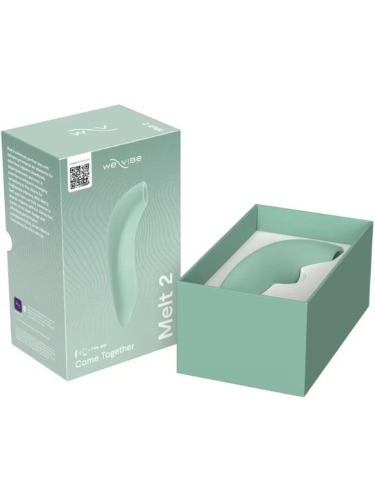 WE VIBE MELT 2 ESTIMULADOR CLITORIANO POR ONDAS DE AIRE VERDE SALVIA