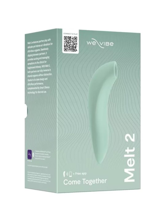 WE VIBE MELT 2 ESTIMULADOR CLITORIANO POR ONDAS DE AIRE VERDE SALVIA