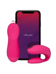 WE VIBE CHORUS PRO VIBRADOR PREMIUM PARA PAREJAS ROSA ELECTRICO