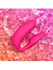 WE VIBE CHORUS PRO VIBRADOR PREMIUM PARA PAREJAS ROSA ELECTRICO