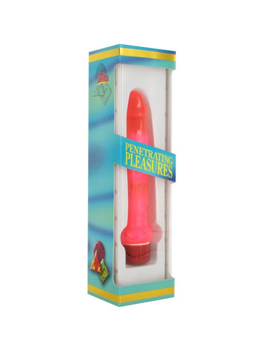 SEVEN CREATIONS JELLY VIBRADOR ANAL DELGADO ROSA