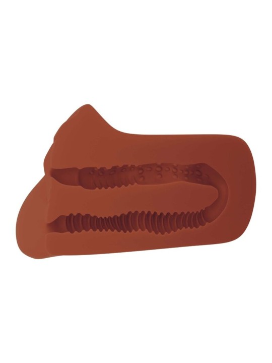 PDX PLUS PICK YOUR PLEASURE MASTURBADOR DOBLE MARRON