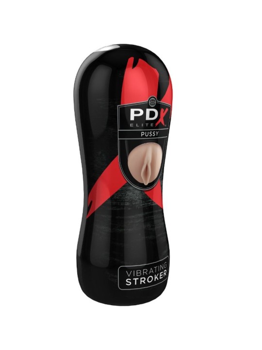 PDX ELITE MASTURBADOR CON VIBRACION VAGINA