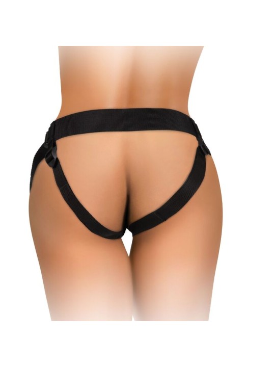 KING COCK ELITE KIT ARNES AJUSTABLE DELUXE ANILLO CON TESTICULOS DILDO 203 CM