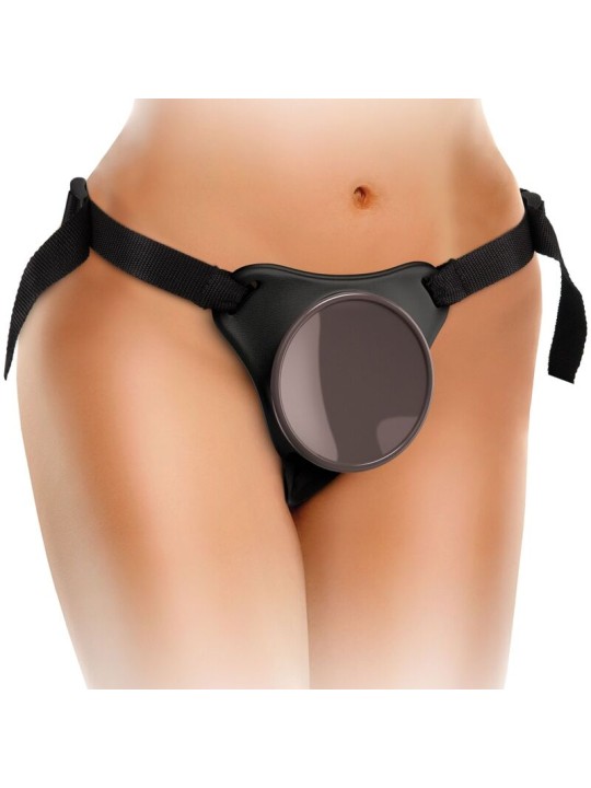 KING COCK ELITE KIT ARNES AJUSTABLE DELUXE ANILLO CON TESTICULOS DILDO 203 CM