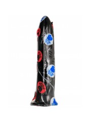 ALL BLACK DILATADOR ANAL Y VAGINAL 20 CM