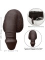 CALEXOTICS PACKING PENIS PENE DE SILICONA 1275CM NEGRO