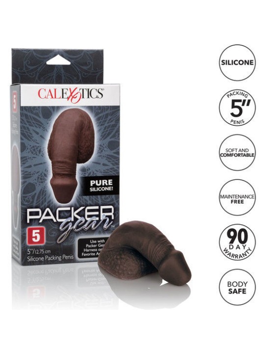 CALEXOTICS PACKING PENIS PENE DE SILICONA 1275CM NEGRO
