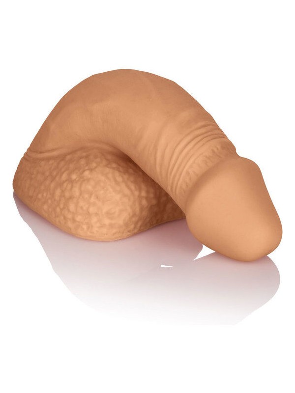 CALEXOTICS PACKING PENIS PENE DE SILICONA 1275CM CARAMELO