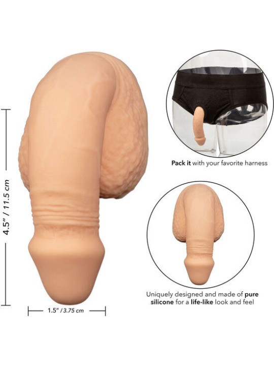 CALEXOTICS PACKING PENIS PENE DE SILICONA 1275CM NATURAL