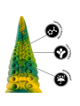 EPIC CETUS DILDO TENTACULO VERDE TAMANO GRANDE