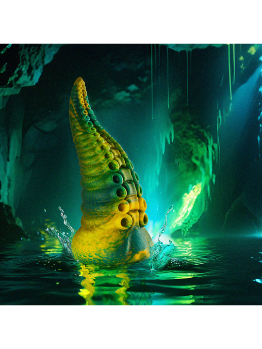 EPIC CETUS DILDO TENTACULO VERDE TAMANO GRANDE