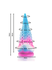 EPIC PHORCYS DILDO TENTACULO AZUL TAMANO PEQUENO