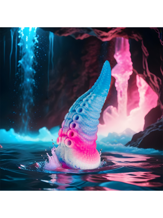 EPIC PHORCYS DILDO TENTACULO AZUL TAMANO PEQUENO