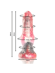 EPIC HELIOS DILDO CON TESTICULOS CALOR Y EXTASIS