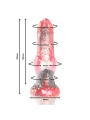 EPIC HELIOS DILDO CON TESTICULOS CALOR Y EXTASIS