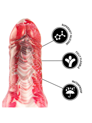 EPIC HELIOS DILDO CON TESTICULOS CALOR Y EXTASIS