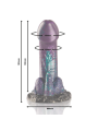 EPIC BASILISK DILDO DOBLE PLACER ESCAMOSO TAMANO PEQUENO