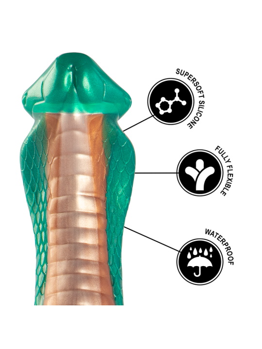 EPIC PYTHON DILDO COBRA VERDE