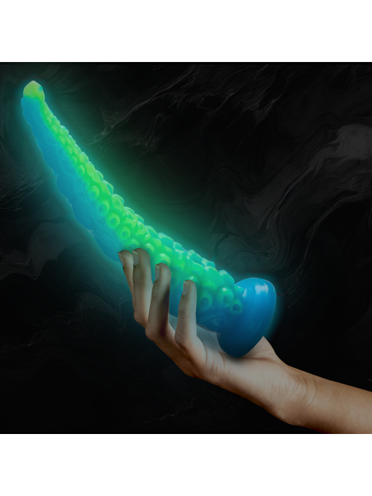 EPIC SCYLLA DILDO TENTACULO FINO FLUORESCENTE TAMANO GRANDE