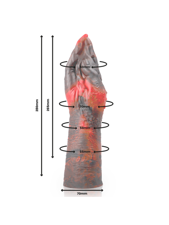 EPIC LILITH DILDO DEMONIO MALIGNO L