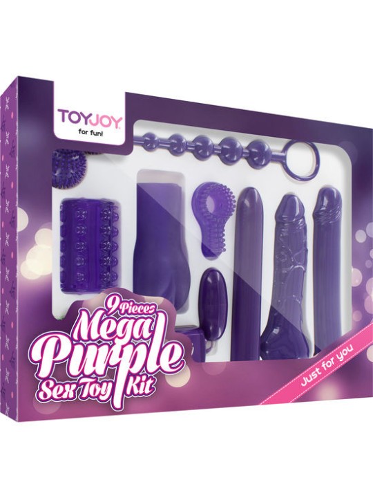 TOYJOY JUST FOR YOU MEGA PURPLE SEX TOY KIT