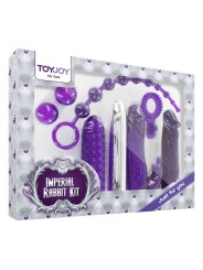 TOYJOY IMPERIAL RABBIT KIT MORADO