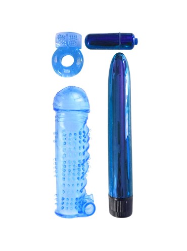 CLASSIX KIT DE PLACER PARA PAREJAS AZUL