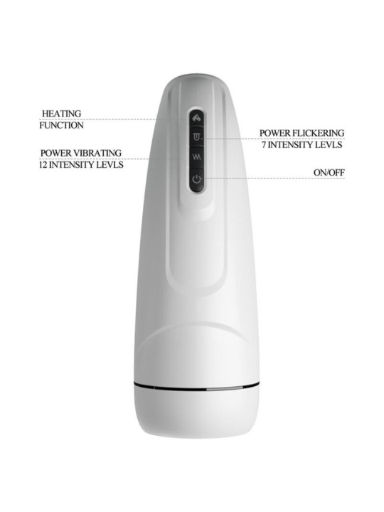 PRETTY LOVE MARISSA MASTURBADOR MASCULINO VIBRACION CALOR VOZ Y ONDAS ESTIMULADORAS