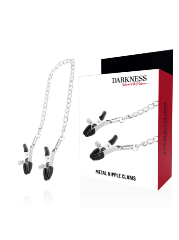 DARKNESS PINZAS AJUSTABLES PARA PEZONES AJUSTABLES METAL