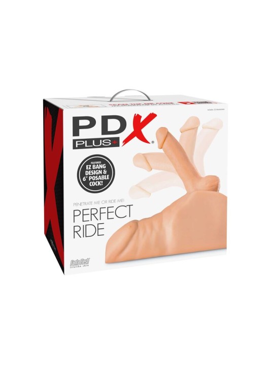 PDX PLUS MASTURBADOR PERFECT RIDE PENE Y ANO