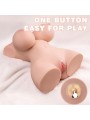 XISE TINY THRUSTING TORSO REALISTICO CON VIBRACION FEMENINO 40 CM
