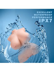 XISE TINY THRUSTING TORSO REALISTICO CON VIBRACION FEMENINO 40 CM